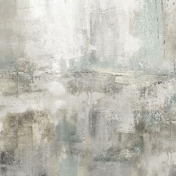 Light gray abstract painting